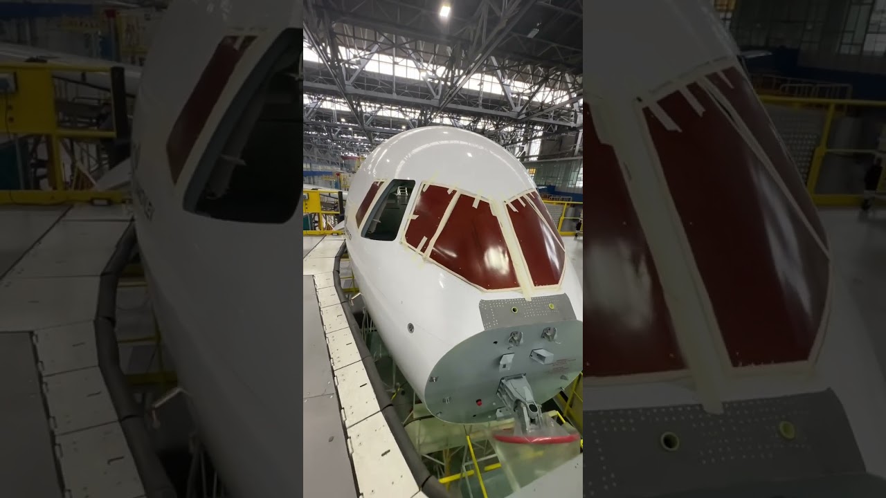 How Yakovlev assembles MS-21 aircraft at the Irkutsk Aviation Plant