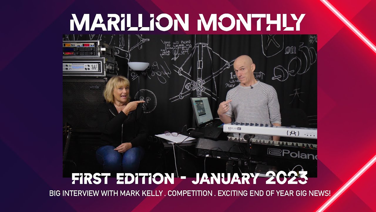 Marillion Monthly #1 Big news - End of year gig for YouTube subscribers!
