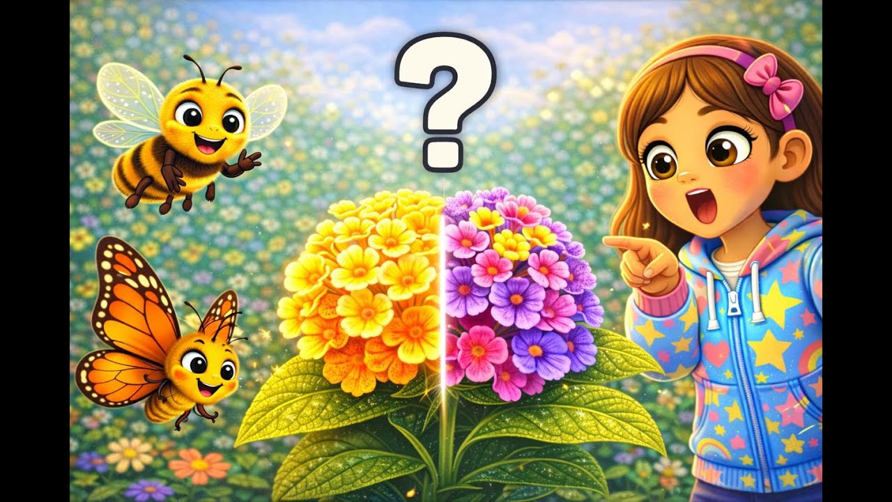 Why Do Flowers Have Different Colors? 🌸 | Fun Science with Glory