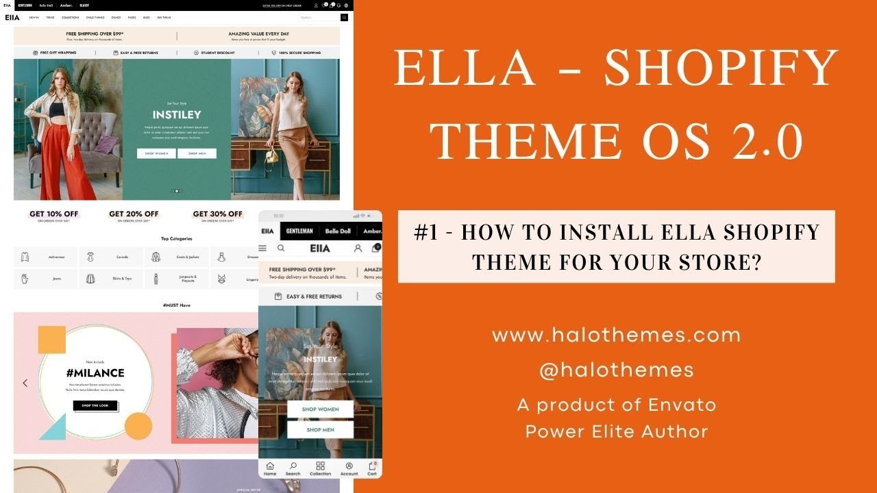#1 - How to install Ella Shopify Theme for your store?