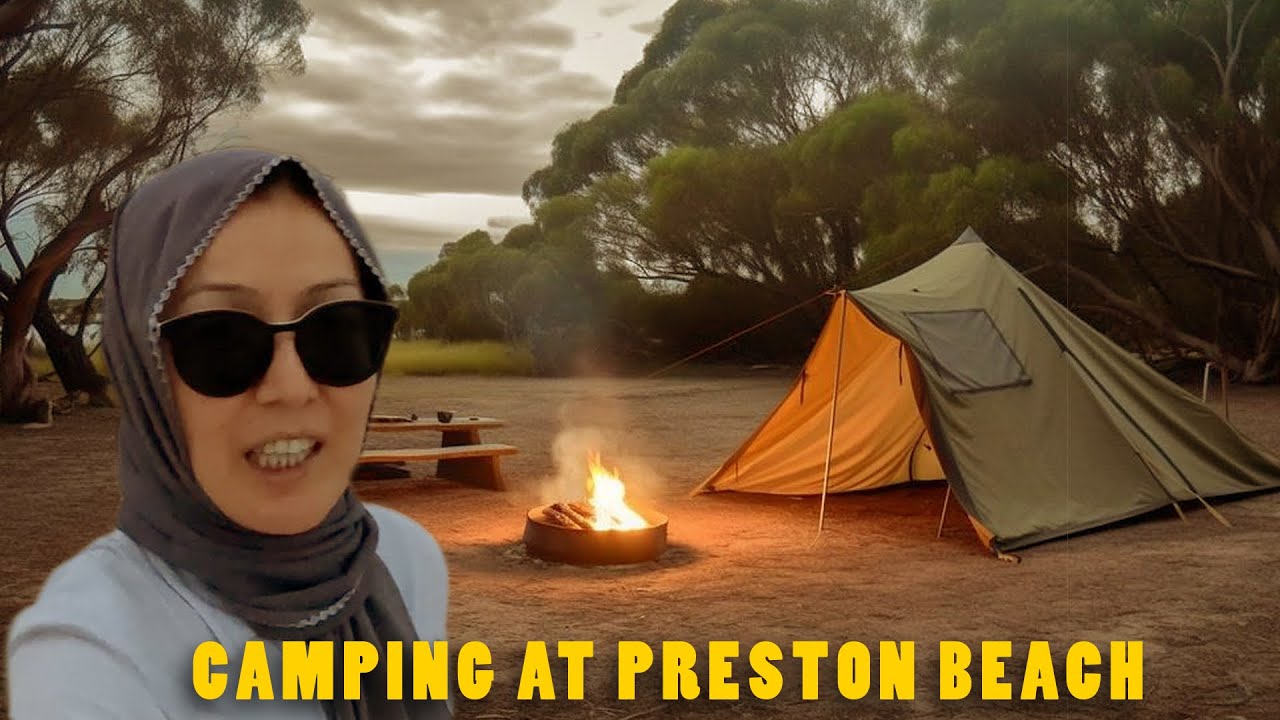 Family Camping Adventure at Preston Beach