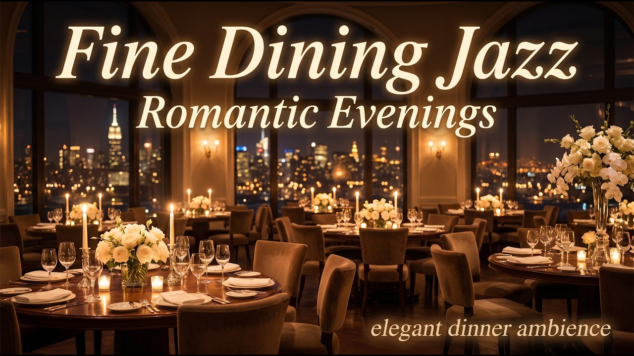 Fine Dining Jazz &ndash; Romantic Evenings &ndash; Elegant Dinner Ambience Music (1 Hour)