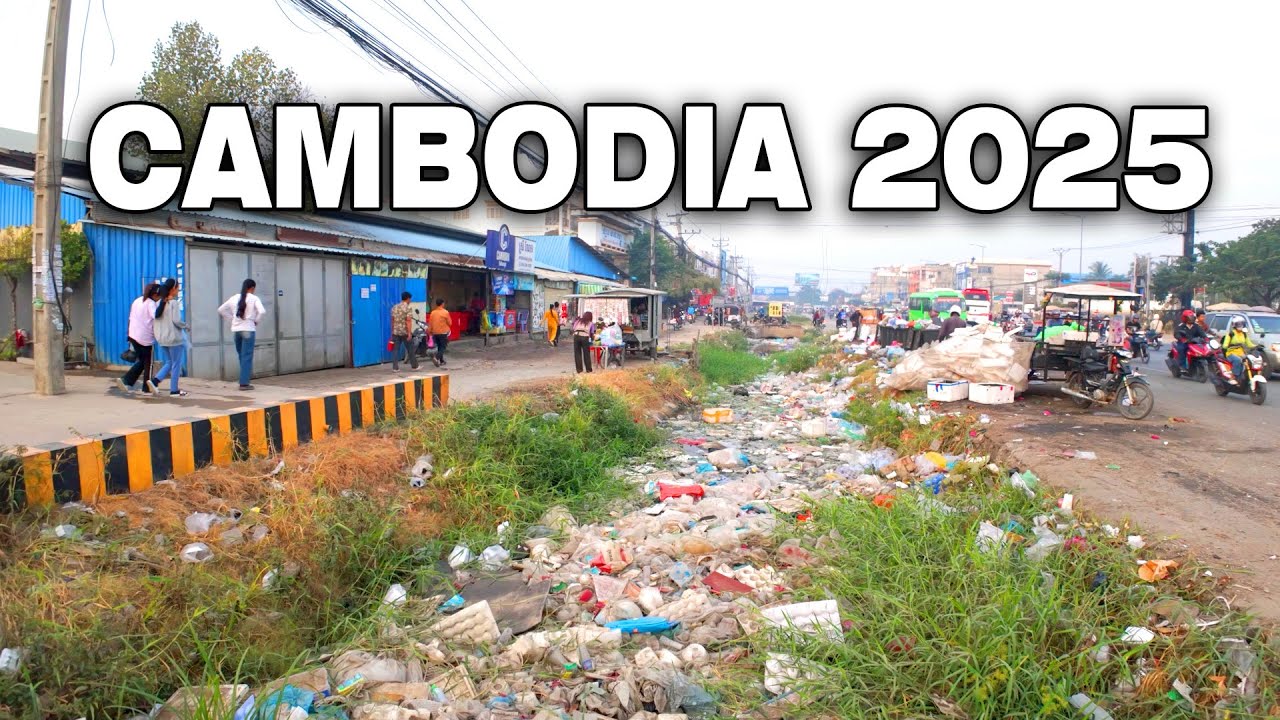 Situation life of Cambodia in 2025 NOW! TOUR SOLO TRAVEL IN CAMBODIA 2025