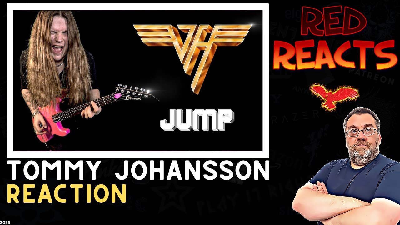Red Reacts | Reaction To Tommy Johansson | JUMP - Van Halen