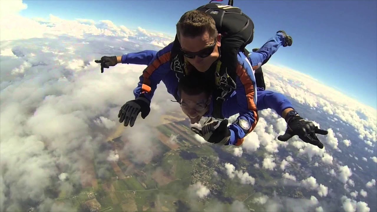 Saut en parachute Soulac sur Mer Go Pro HD Hero 3
