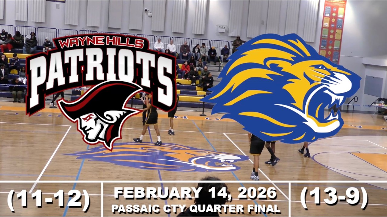Wayne Hills vs Paterson Charter Passaic County Quarter Final 2/14/26