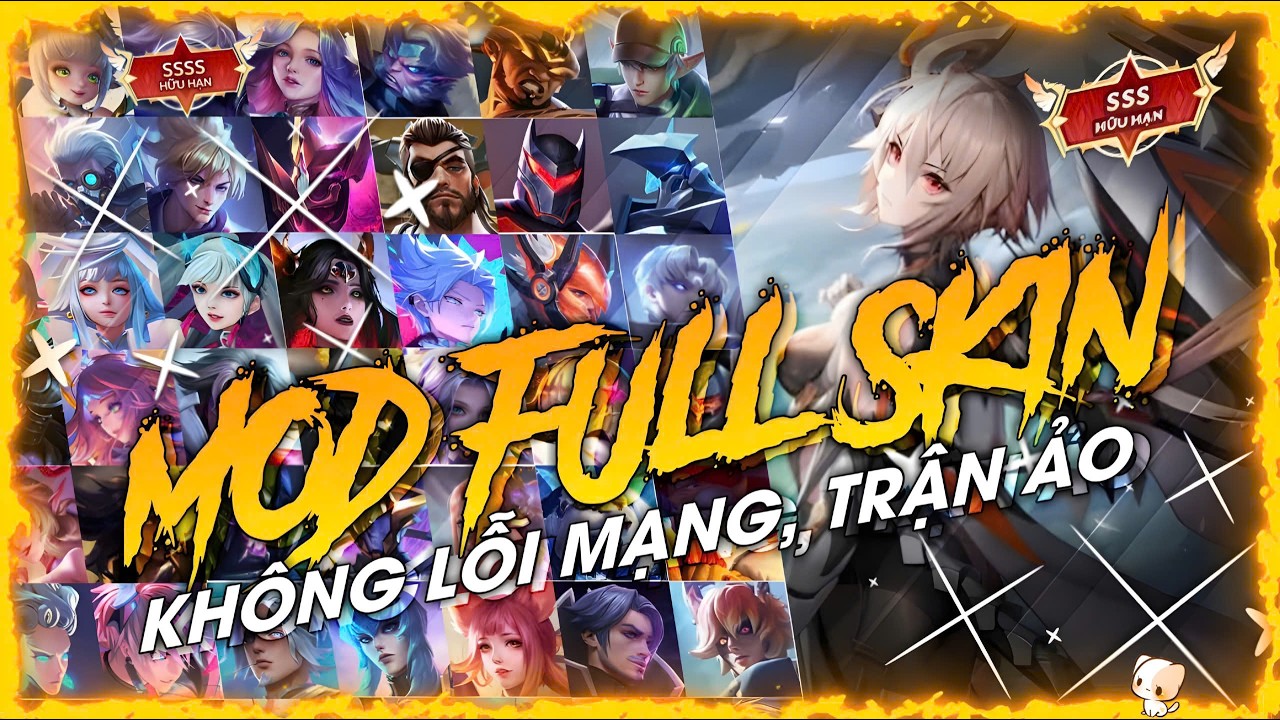 Mod Full 60 Skin Li&ecirc;n Qu&acirc;n Hot Pick v11 M&ugrave;a s1 (2026) iOS + Android | Hz MOD