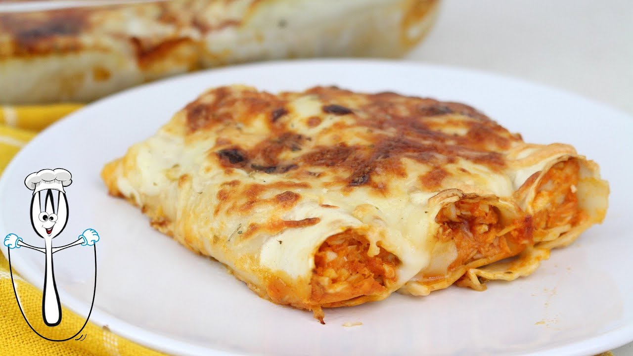 🍝🐟Canelones de ATÚN caseros🐟🍝 | Receta fácil y rápida de pasta con atún