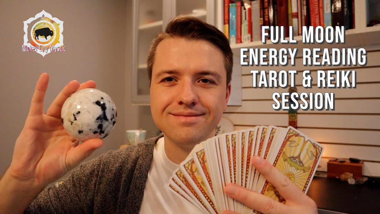 Full Moon Energy Reading | Tarot and Reiki Session | ASMR