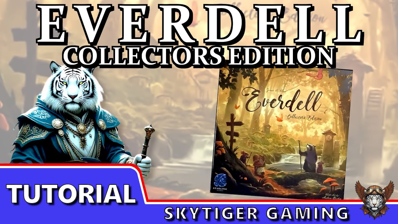 Everdell - How To Play Tutorial - with Wildscarr