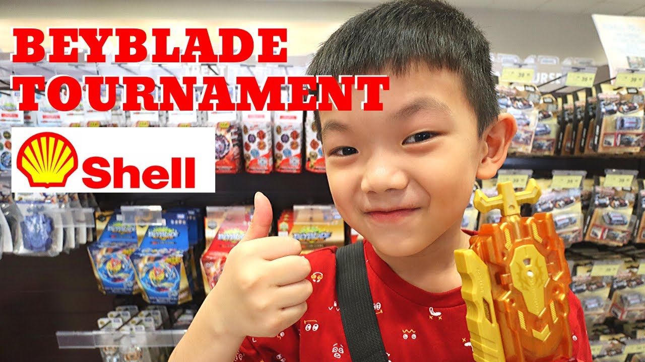 Beyblade Tournament | What can you find at Petrol Station | 3 on 3 Tournament