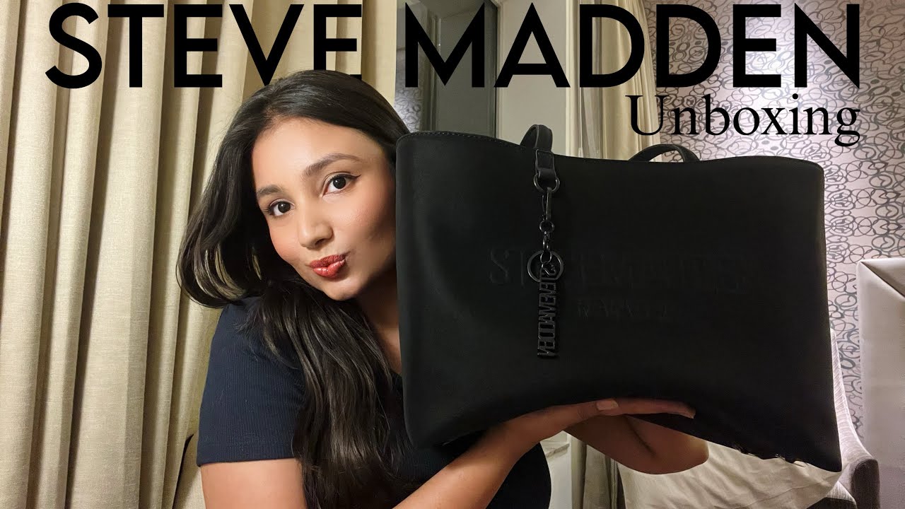 Unboxing My New  STEVE MADDEN bag 👜✨ || Chic & Spacious Everyday Bag 👜🤎✨