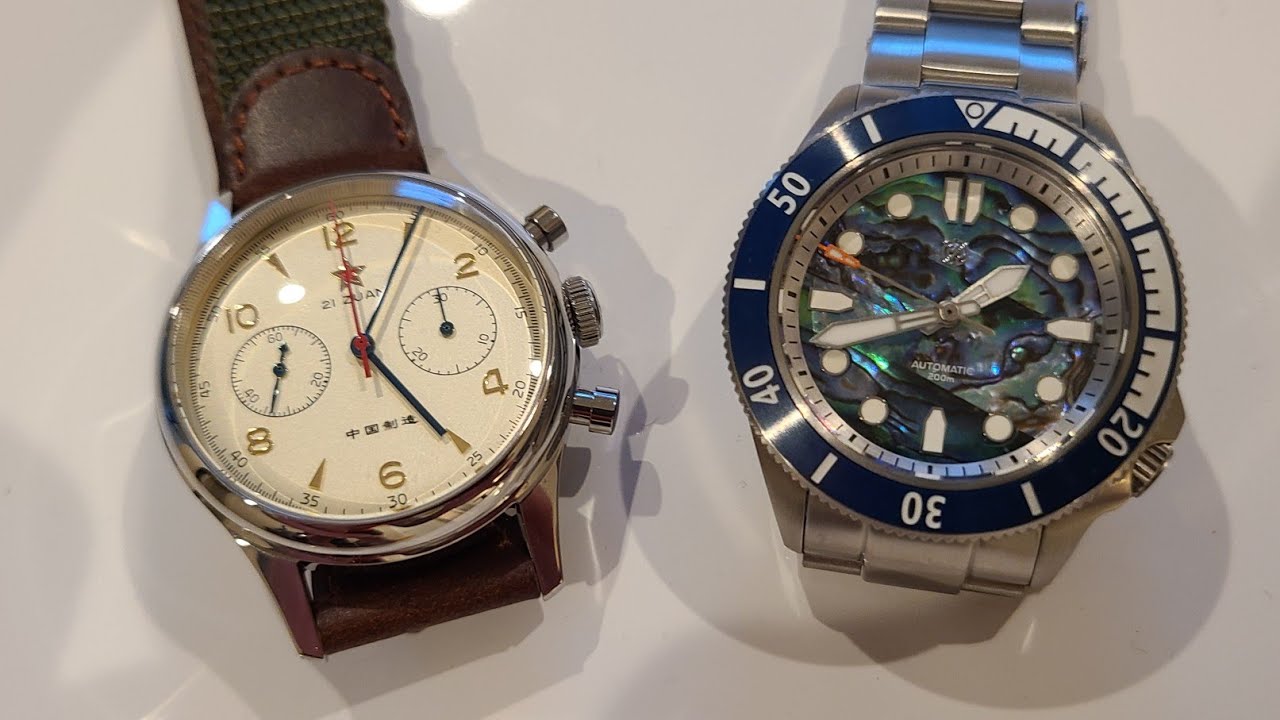 Signum Cuda & Seagull 1963. Amazing value for money watches.