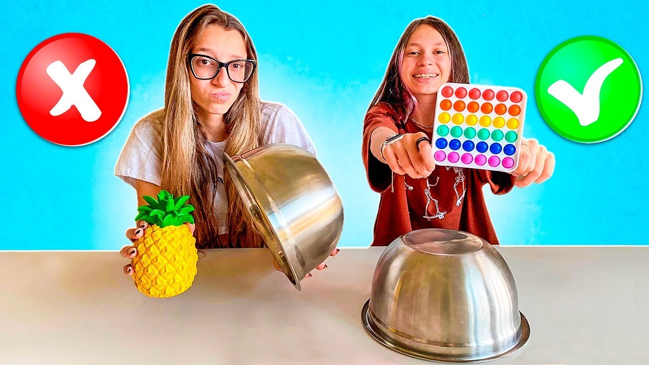 NÃO ESCOLHA O FIDGET TOY ERRADO I DESAFIO!!
