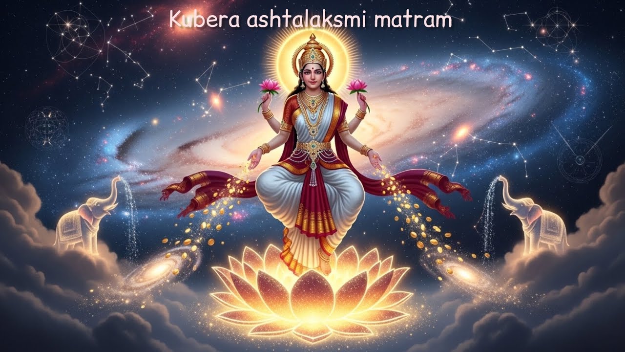Kubera Ashtalakshmi Mantra 💰 Remove Financial Problems | 8 Forms of Lakshmi Blessings