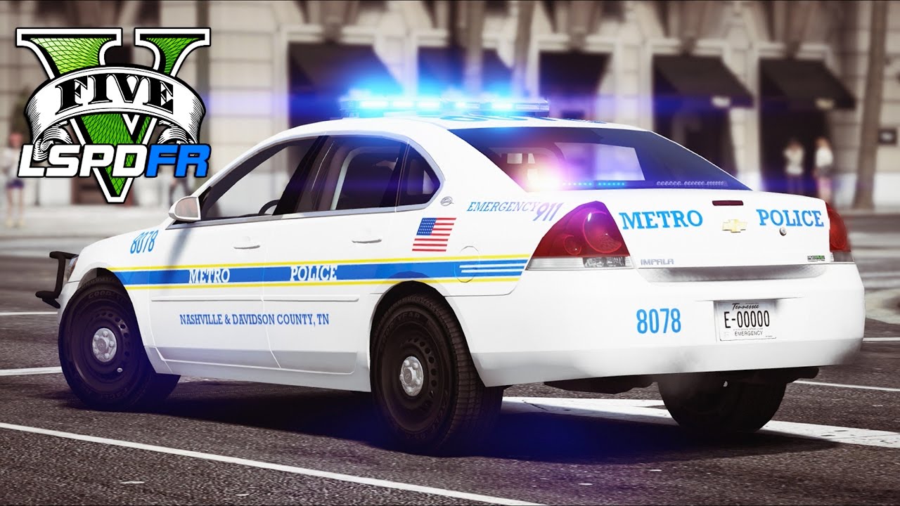GTA 5 - LSPDFR Ep190 - Nashville Metro Police Patrol!!
