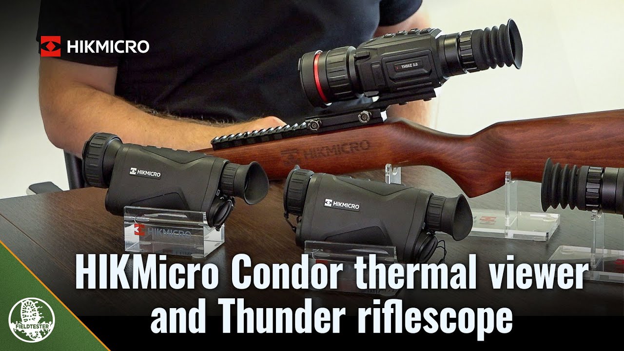 Latest thermal gear from HIKMicro: Condor viewer & Thunder riflescope