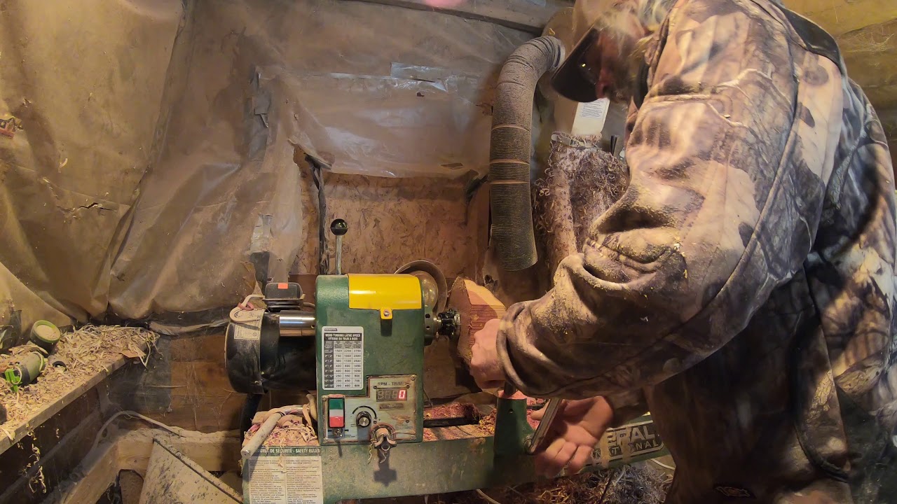 wood turning how to turn a bowl start to finish useing just a faceplate