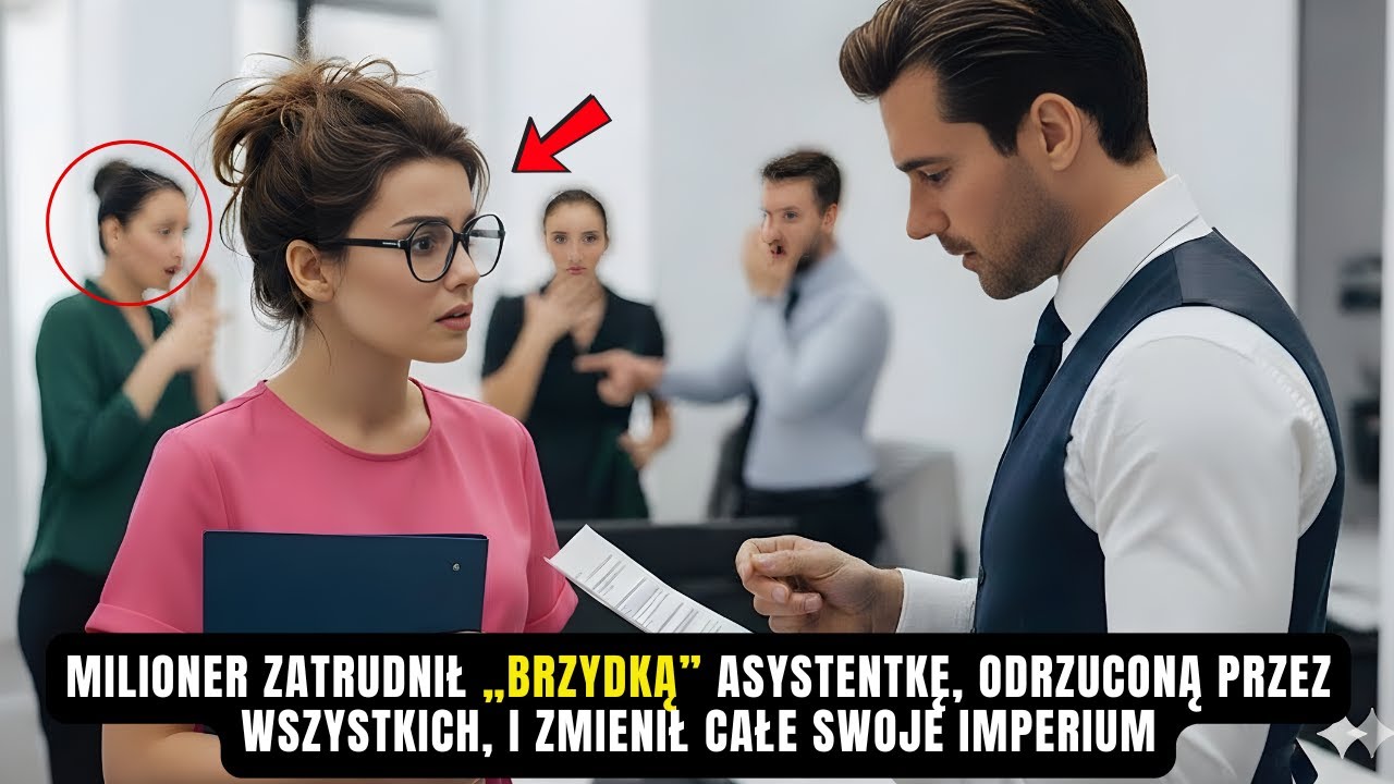 Milioner zatrudnił „brzydką” asystentkę, odrzuconą przez wszystkich, i zmienił całe swoje imperium.