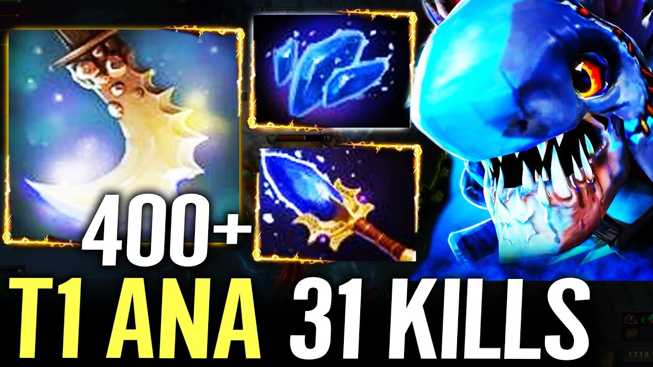 🔥 ANA SLARK 31Kills Carry &mdash; 400+ Agility Aghanim + Shard MAX SPEED 1 KILL per MIN Dota 2 Pro
