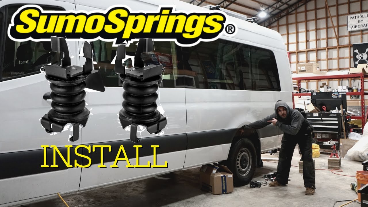 Mercedes-Benz Sprinter 170 EXT 4x4 | Установка пружин Rebel Sumo | Самостоятельная установка