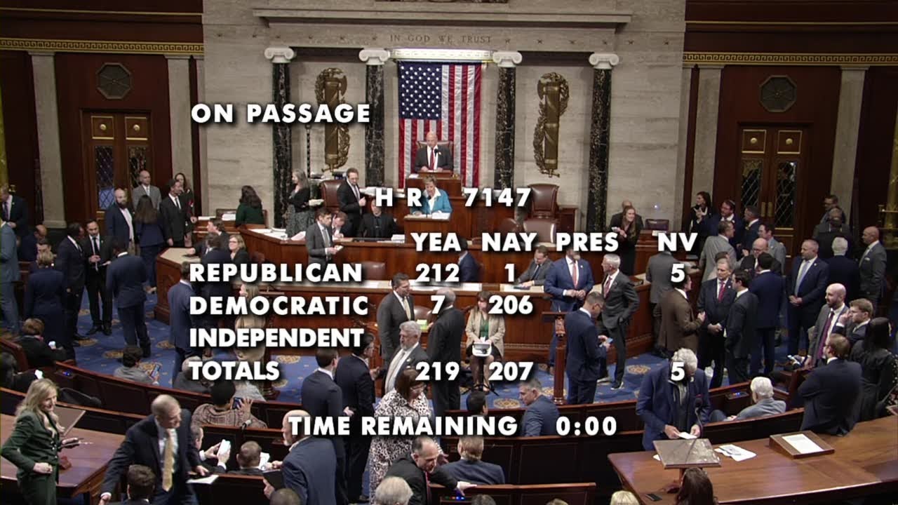 House passes DHS funding bill despite Dem opposition on ICE