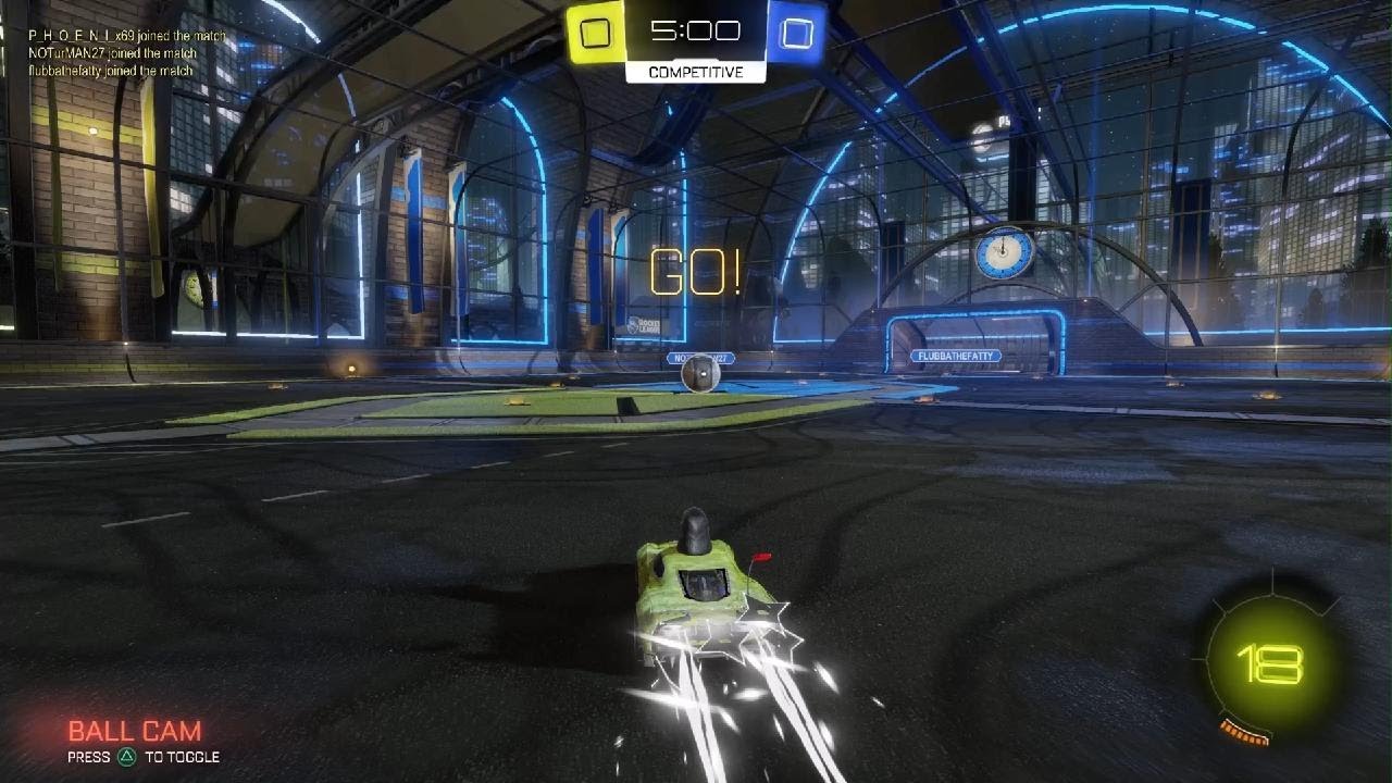 Rocket League Im going for boom