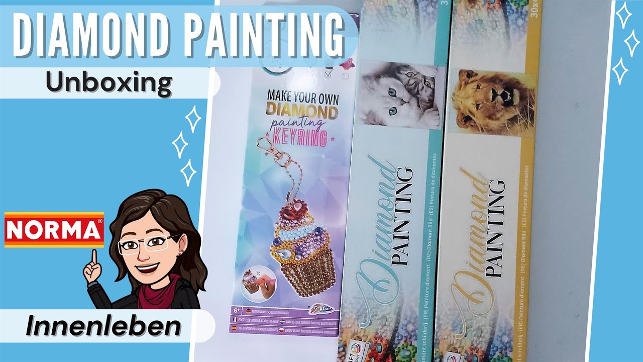 Diamond Paintings vom Norma 💎Innenleben 💎Wie sehen sie aus? Ist das was für Painter? 💎