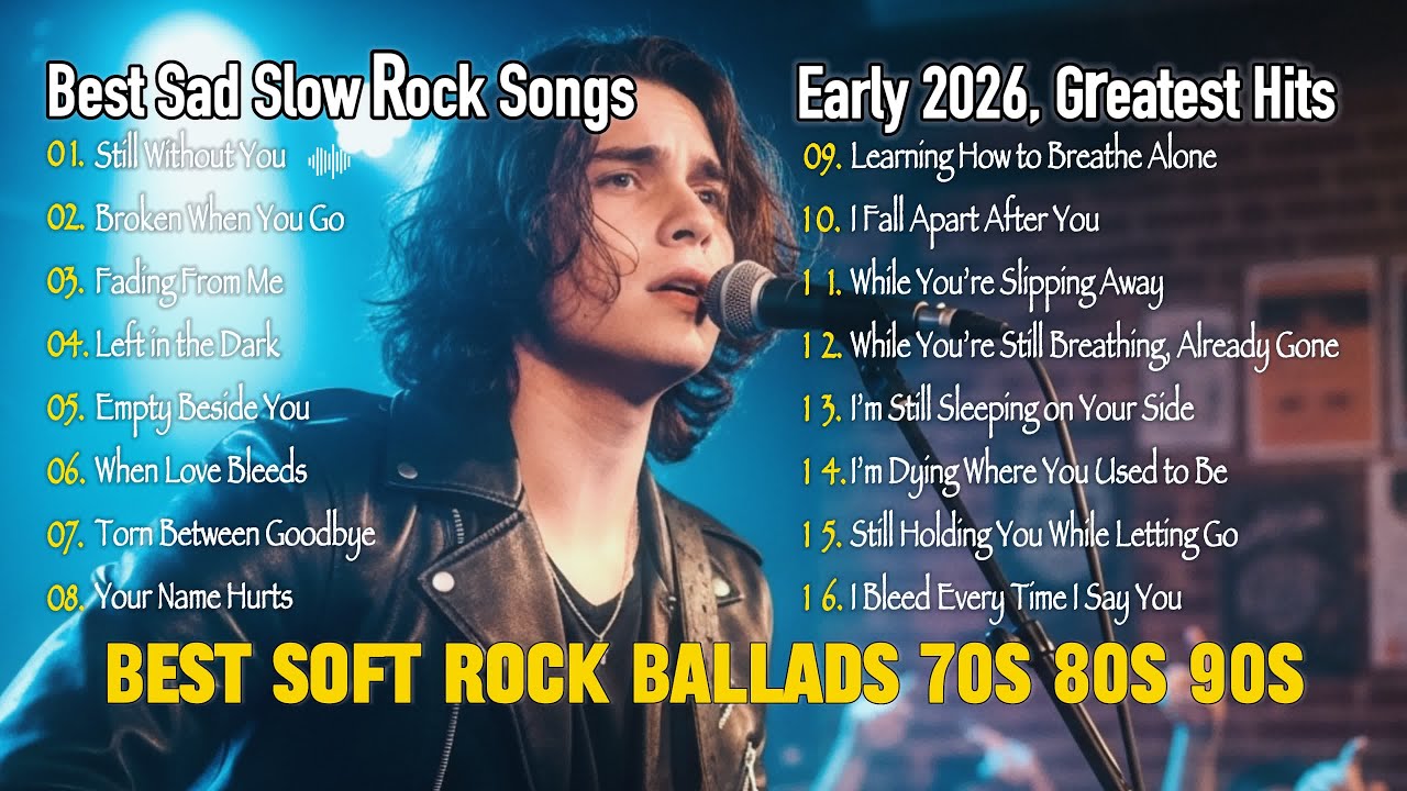 Broken When You Go 🎸 Best Slow Rock Ballads Ever | Classic 90s Love Rock to Heal Your Soul