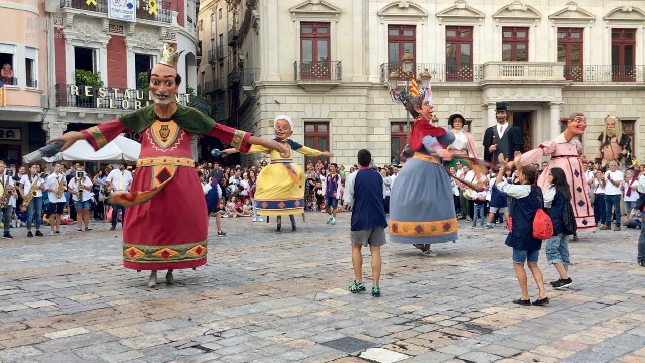 Gegants del Carnaval de Solsona a Reus