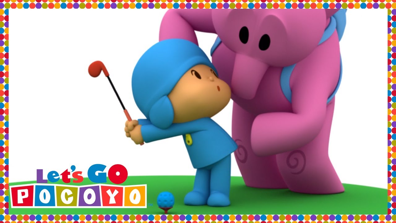 ⛳️🏌 POCOYO in ENGLISH - Hole in One [ Let's Go Pocoyo ] | VIDEOS and CARTOONS FOR KIDS