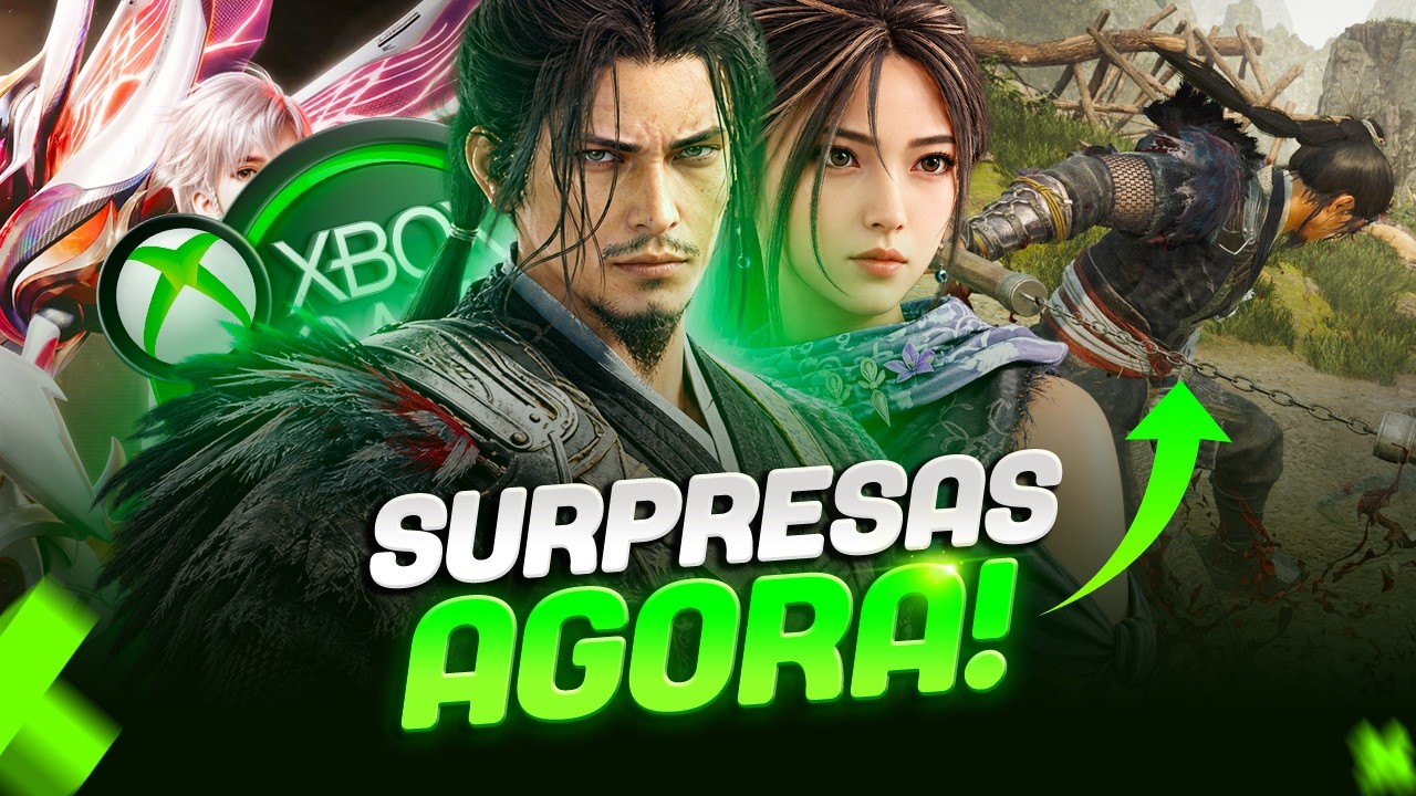 AGORAAA! 2 JOGA&Ccedil;OS LIBERADOS + NOVOS JOGOS INCR&Iacute;VEIS CONFIRMADOS no GAME PASS!