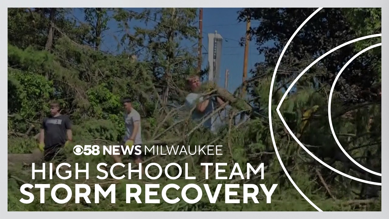 Cleanup underway in Lake Geneva with the help of local high school football team