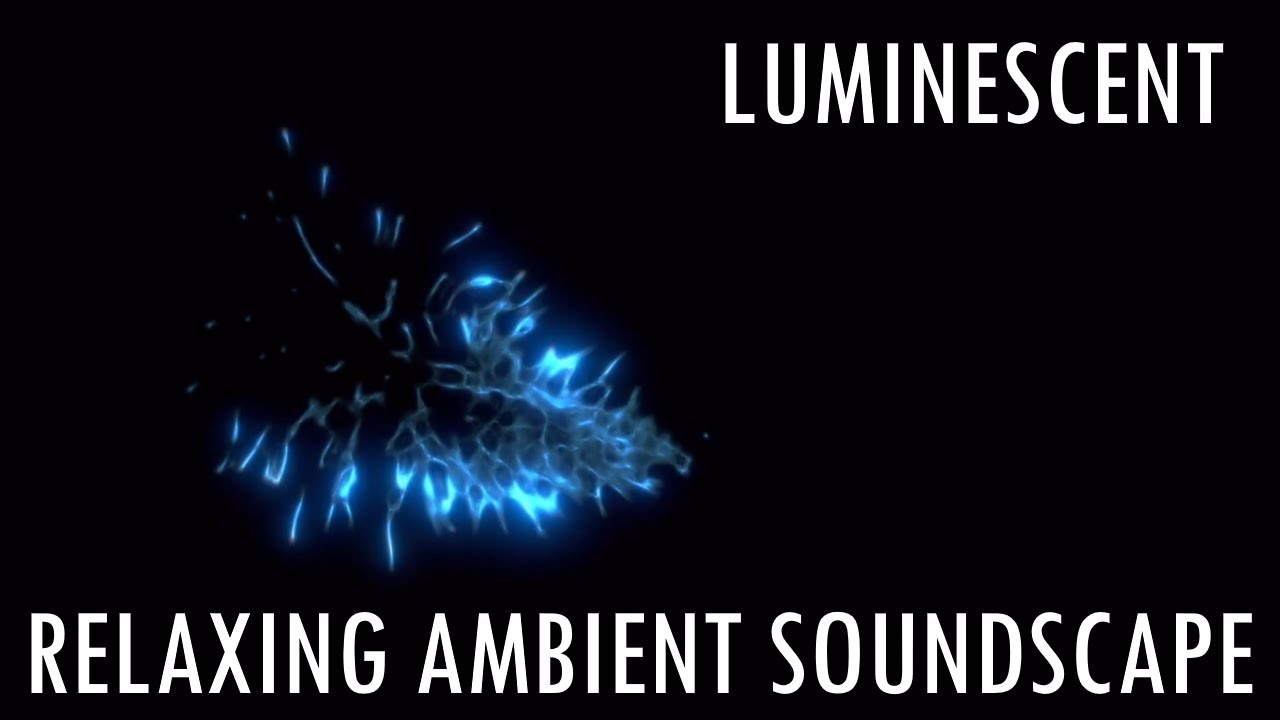 Relaxing Ambient Soundscape - Luminescent - Throbbing Bass/Pulsing Beat Ambience - Synth Drones