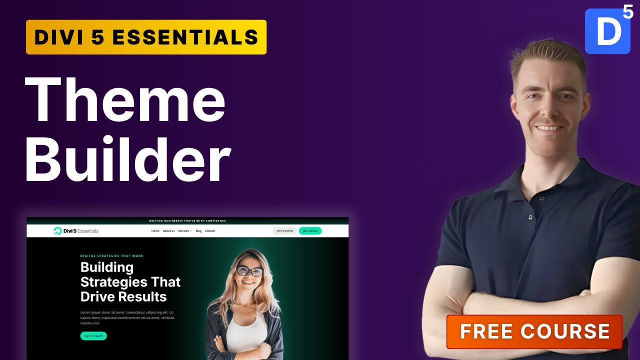 Understanding the Divi 5 Theme Builder | How Global Templates Work