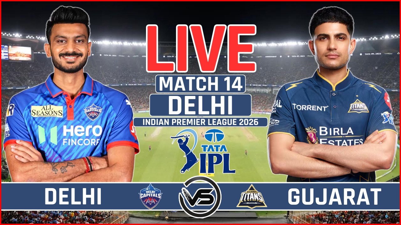 IPL 2026 Live: Delhi Capitals vs Gujarat Titans Live Match | DC vs GT Live Commentary | GT Innings