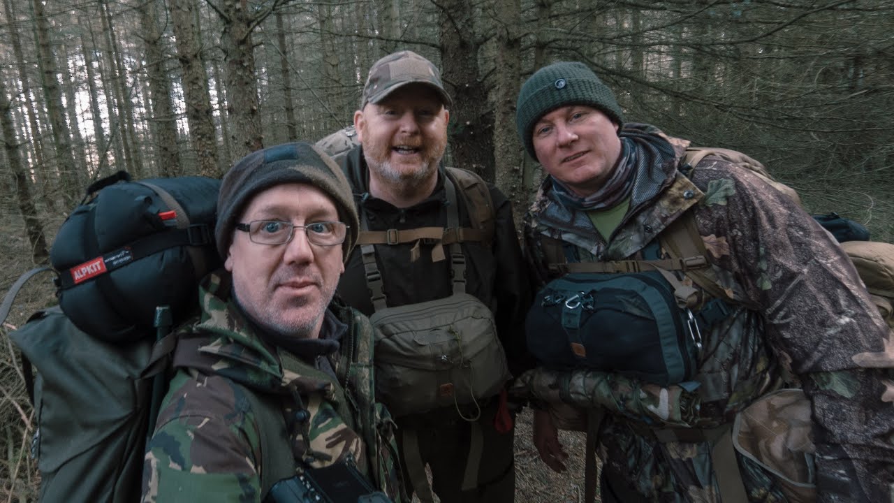 Harwood forest wild camp with Jimmy and Rooney