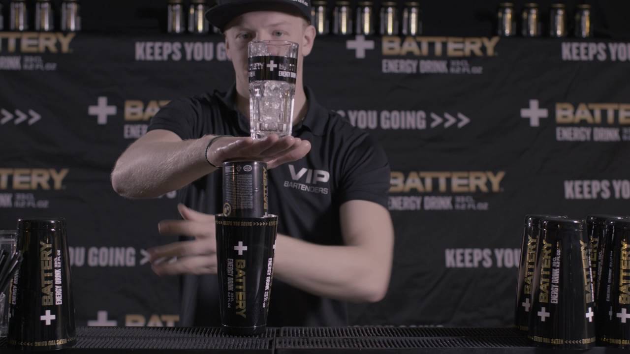 VIP Bartenders and Battery Energy Drink presents: Handy man with a can