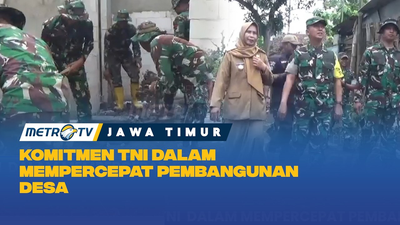 TMMD ke-127 di Pasuruan, Percepat Pembangunan Infrastruktur Desa