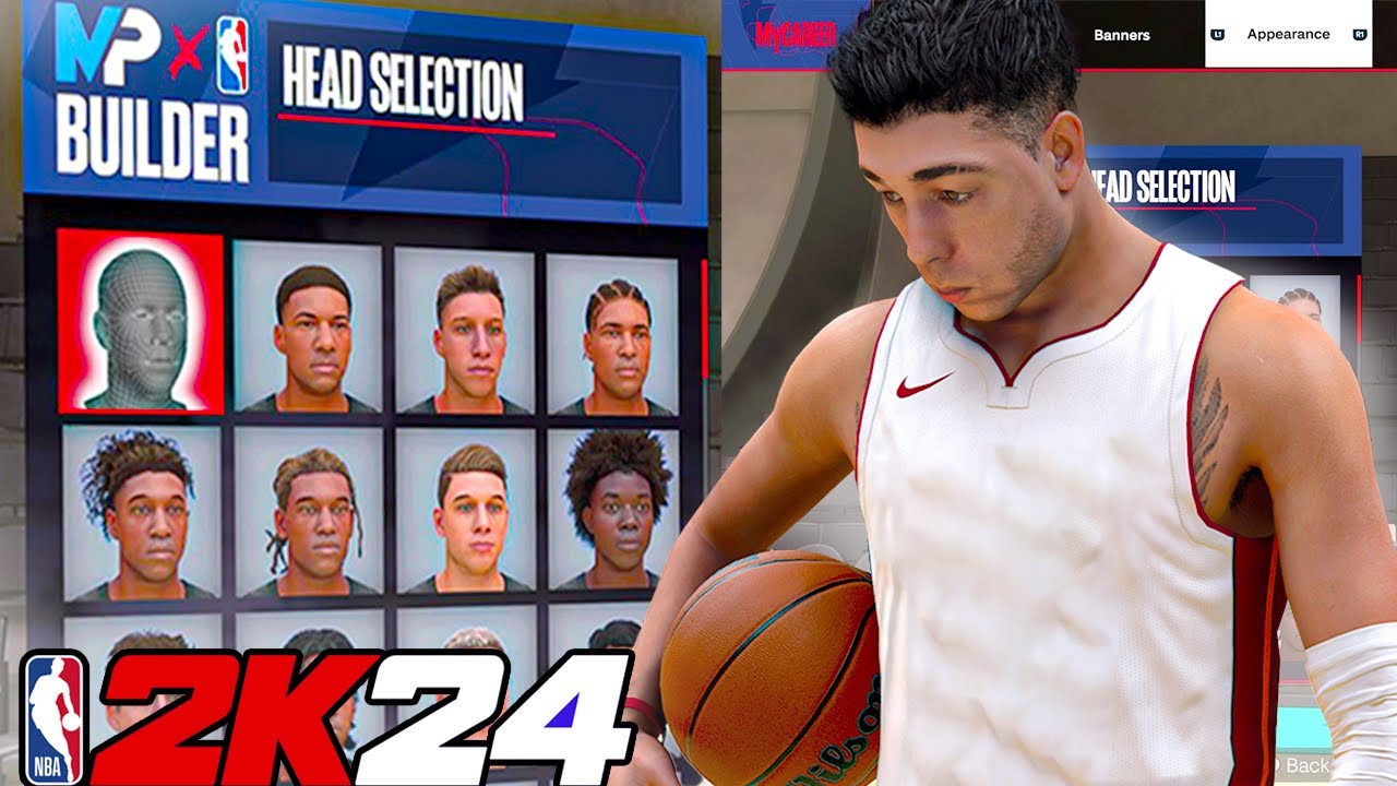NBA 2K24 PS5 MyCareer — создание игрока + сканирование лица, эпизод 1