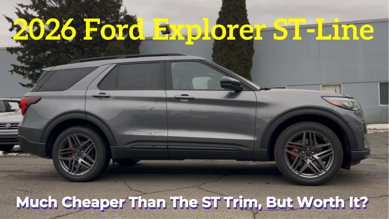 Ford Explorer ST-Line 2026 года: выгоднее, чем Explorer ST?