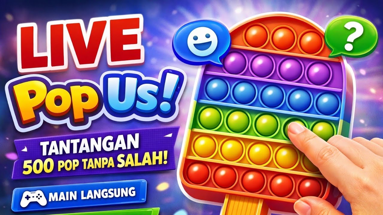 LIVE Pop It Game 🎮 Play Casually + Chat | Relaxing Gameplay part 3