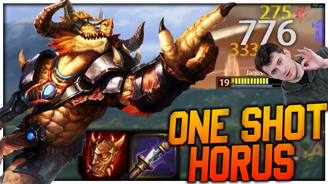 THE ONE SHOT BUFFED HORUS BUILD 1400+ IN ONE ABILITY!