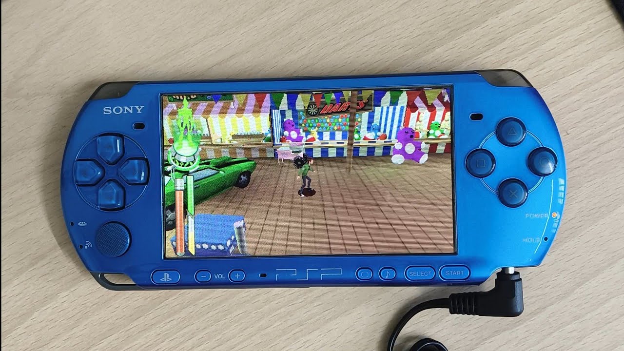 Ben 10 Alien Force on PSP 3000 Blue in 2026