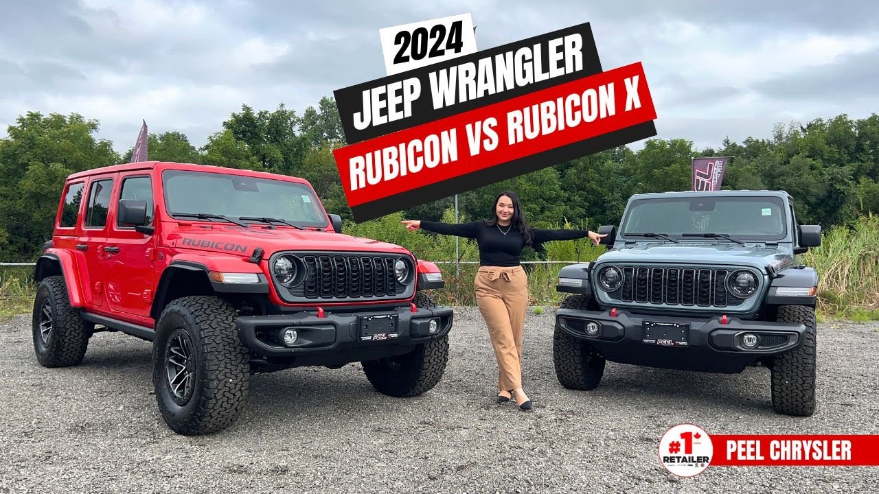 2024 Jeep Wrangler Rubicon VS RUBICON X! - Which is the better VALUE?! |  Toronto & Mississauga, ON