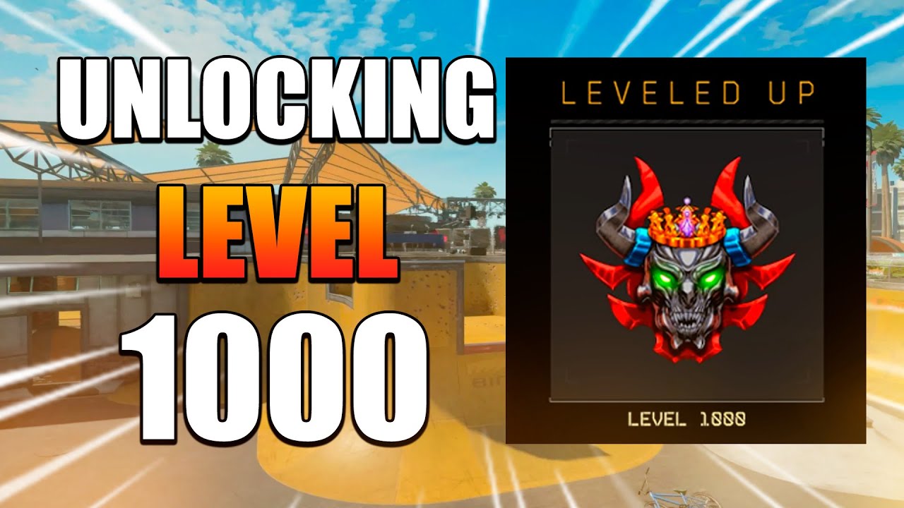 Unlocking Level 1000 in Black Ops 4
