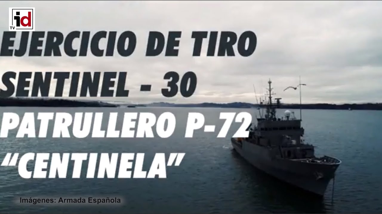El patrullero Centinela pone a prueba su nueva torre Sentinel 30 de Escribano