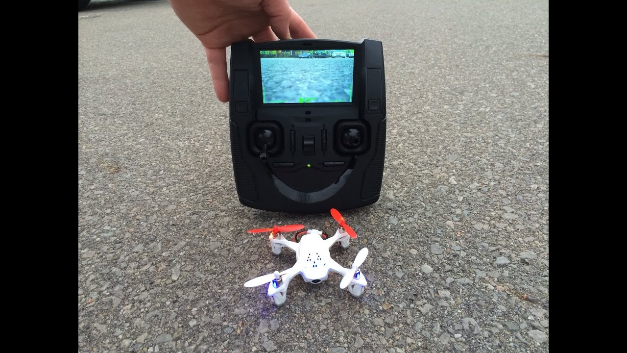 Hubsan X4 FPV Mini Quadcopter Maiden Flight
