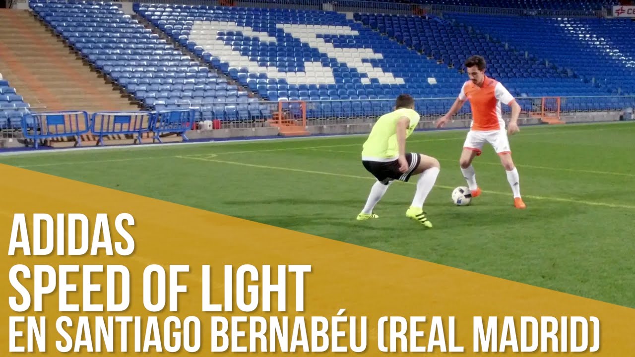adidas Speed of Light en Santiago Bernabéu (Real Madrid)