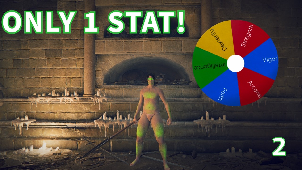 Two Idiots Play Elden Ring, but we can Only Level 1 Random Stat PT.2